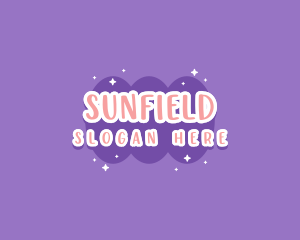 Sweet Bubblegum Blob Logo