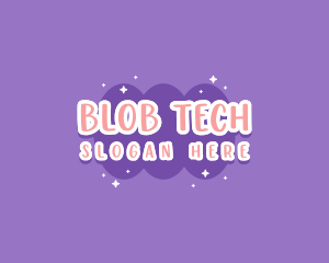 Blob - Sweet Bubblegum Blob logo design