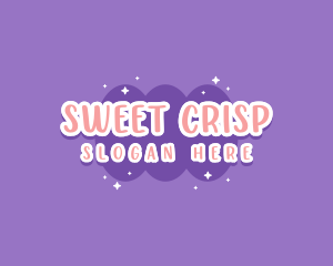 Sweet Bubblegum Blob logo design