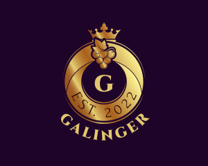 Royal Grapes Ring logo design