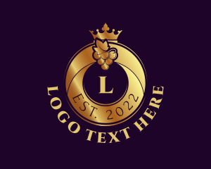 Cold - Royal Grapes Ring logo design