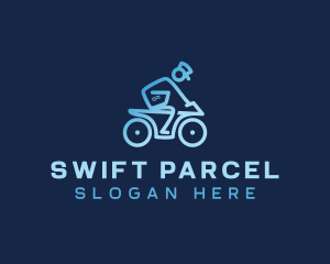 Parcel - Delivery Logistics Courier logo design