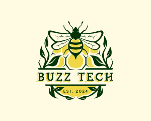 Honey Bee Apiary logo design