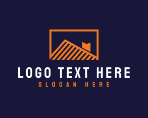 Contractor - Housing Roof Property logo design