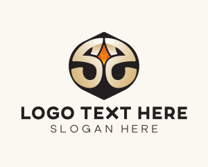 Company - Modern Gold Letter S logo design