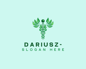 Nursing - Medical Caduceus Pharmacy logo design