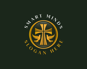Holy Spirit - Dove Cross Chapel logo design