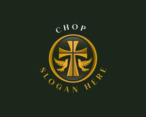 Bird - Dove Cross Chapel logo design