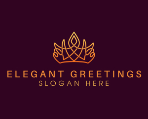 Elegant Royal Crown logo design