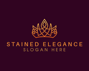 Elegant Royal Crown logo design