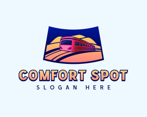 Colorado Mountain Train logo design