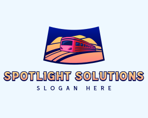 Colorado Mountain Train logo design