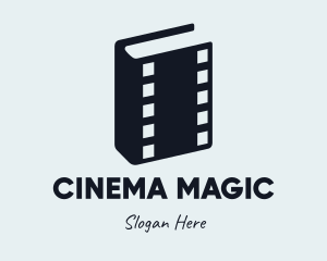 Film Book Cinema logo design