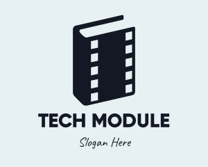 Module - Film Book Cinema logo design