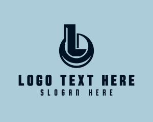 Dispatch - Logistics Cargo Letter L logo design