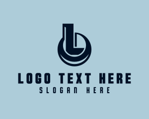 Freight - Logistics Cargo Letter L logo design