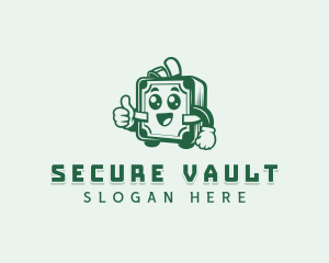 Vault - Money Safe Vault logo design