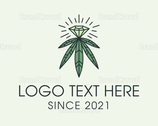 Precious Gem Weed Logo