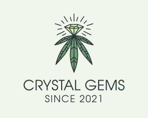 Precious Gem Weed logo design