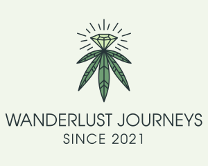 Medicine - Precious Gem Weed logo design