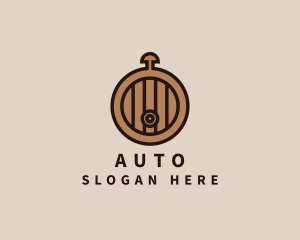 Alarm Clock Wine Barrel Logo