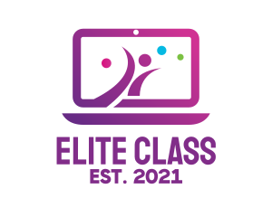 Online Fitness Class  logo design