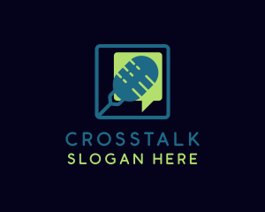 Microphone Talk Podcast Logo