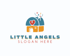 Preschool Daycare Kindergarten logo design