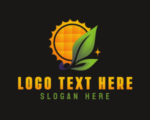 Power - Sun Solar Power logo design