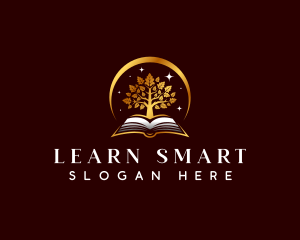 Educate - Elegant Book Tree logo design