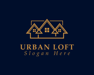 Loft - Housing Real Estate logo design