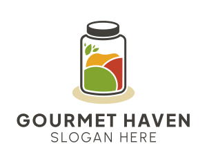 Spice Ingredients Jar  logo design