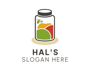 Supermarket - Spice Ingredients Jar logo design