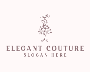 Couture - Fashion Couture Dress logo design