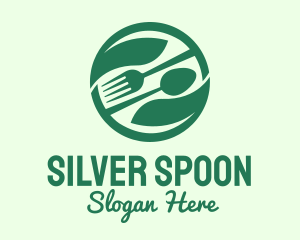 Green Organic Restaurant  logo design