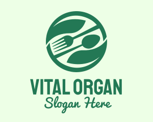 Green Organic Restaurant  logo design