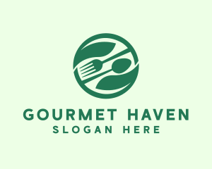 Green Organic Restaurant  logo design