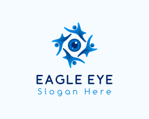 Community Eye People logo design