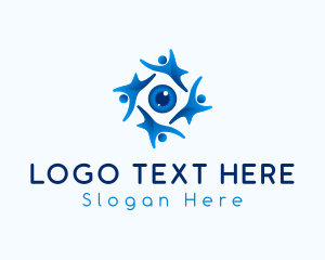 Learning - Community Eye People logo design
