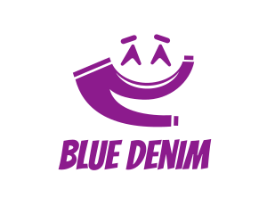 Denim - Happy Smile Pants logo design