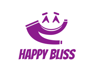 Happy Smile Pants  logo design