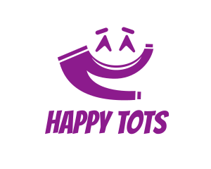 Happy Smile Pants  logo design