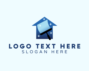 Clean House Squeegee Logo