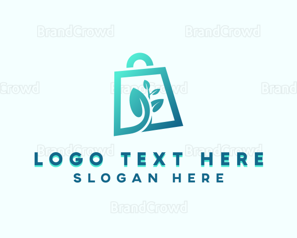 Plant Shopping Bag Logo