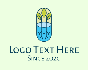 Herbal Medicinal Plant logo design