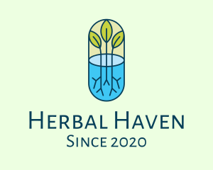 Herbal - Herbal Medicinal Plant logo design