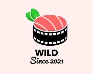 Japanese - Film Reel Sushi logo design