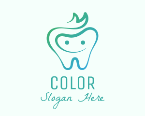 Smiling Dental Tooth Logo