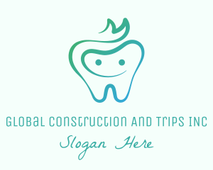 Smiling Dental Tooth Logo