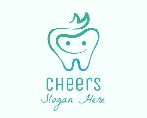 Orthodontist - Smiling Dental Tooth logo design